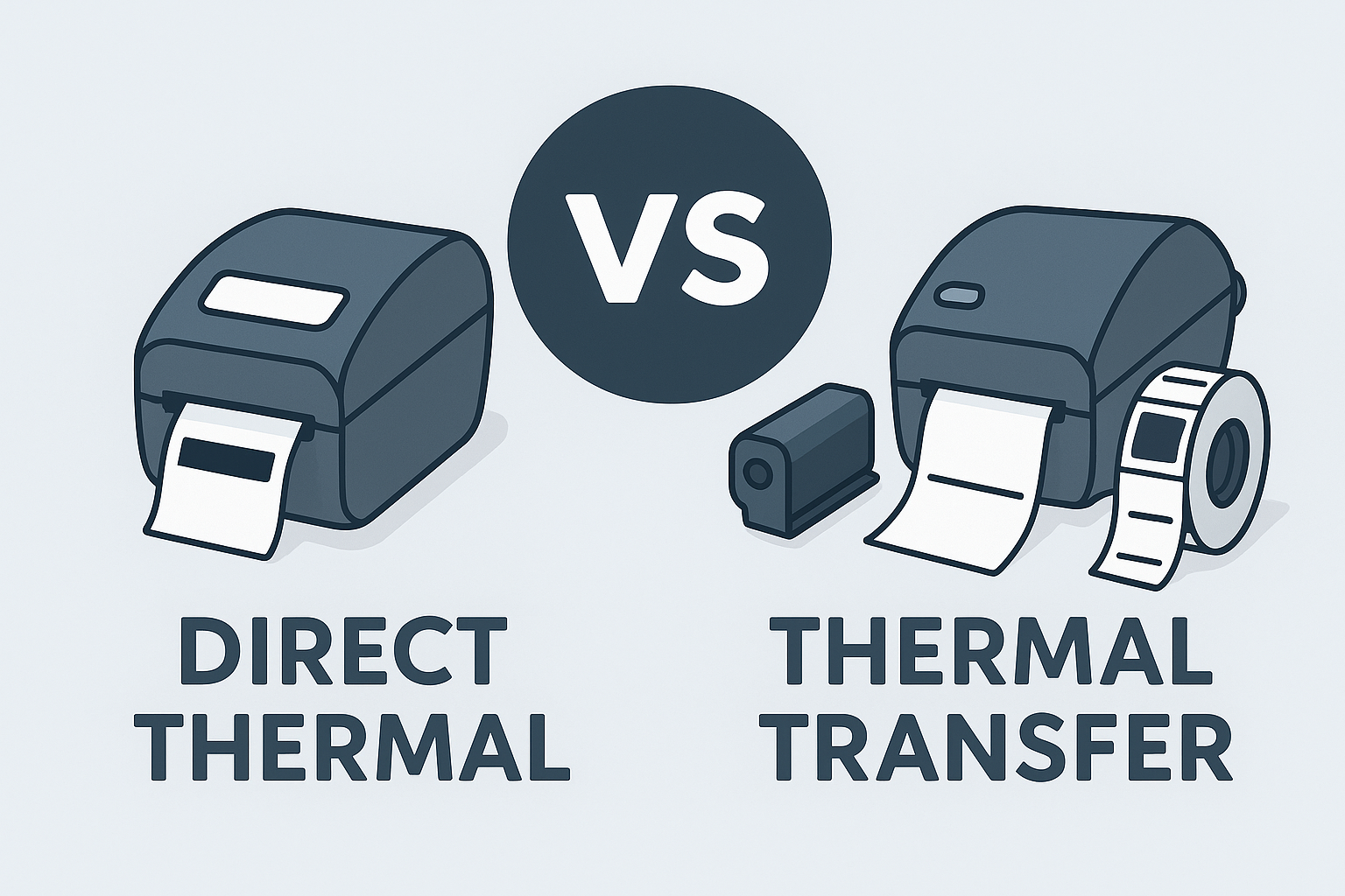 Tiešā termodruka un termopārnese: kāda ir atšķirība?