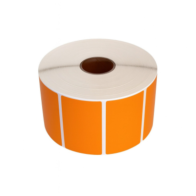 Termoetiķetes 57 x 32 oranža