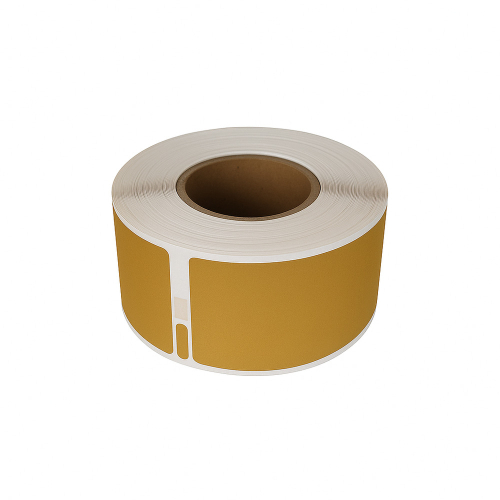 Dymo 99010 compatible labels gold, 28 x 89mm, 130 labels