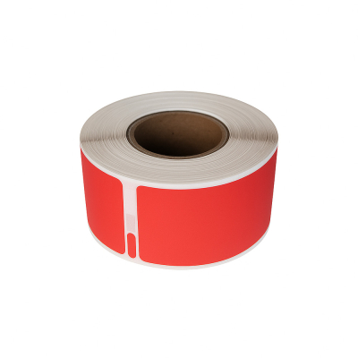 Dymo 99010 red compatible labels