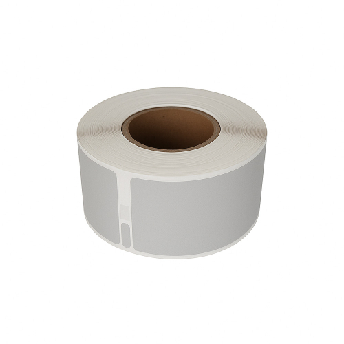 Dymo 99010 compatible labels silver, 28 x 89mm, 130 labels