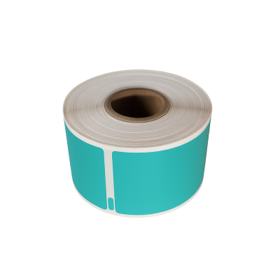 Dymo 99010 green compatible labels