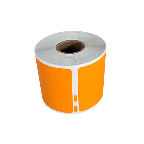 Dymo 99014 compatible labels orange, 101 x 54mm, 220 labels